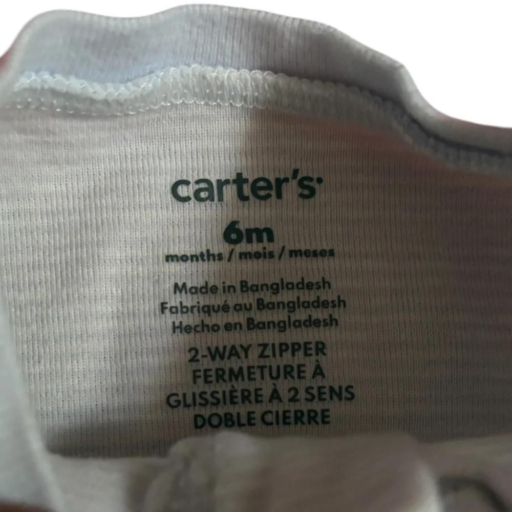 Carter's 3 pijamas size:6 months